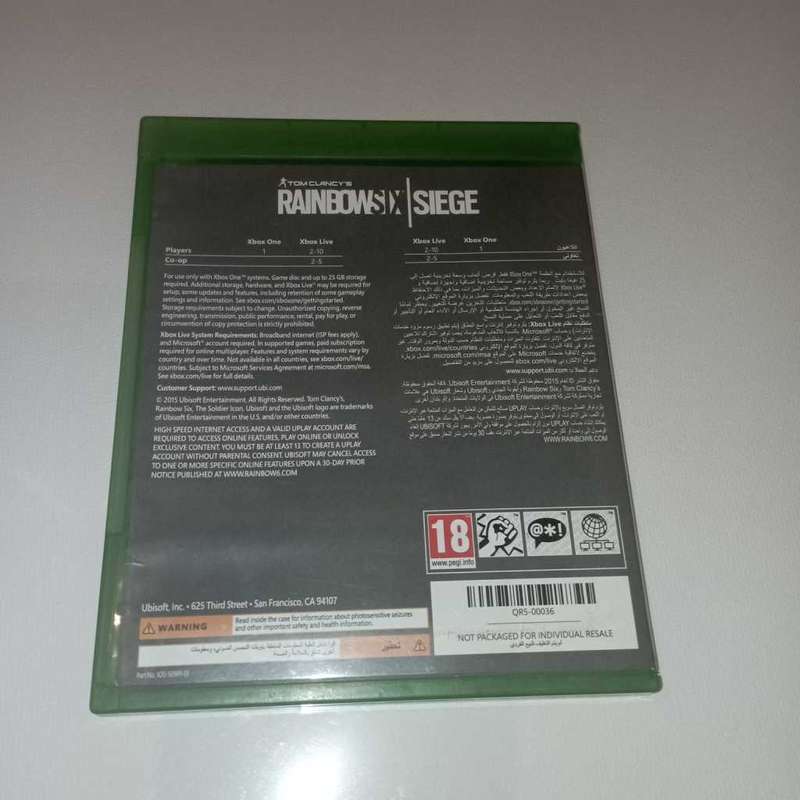 Tom Clancy`s Rainbow Six: Siege [X1]  **No Booklet**